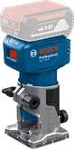 브러시리스 모터가 장착된 Bosch GLF 18V-8 라우터.