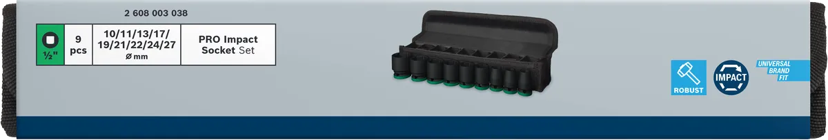 PRO Impact Socket Set