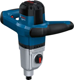 인체공학적 손잡이가 달린 Bosch GRW 140 전기 믹서.