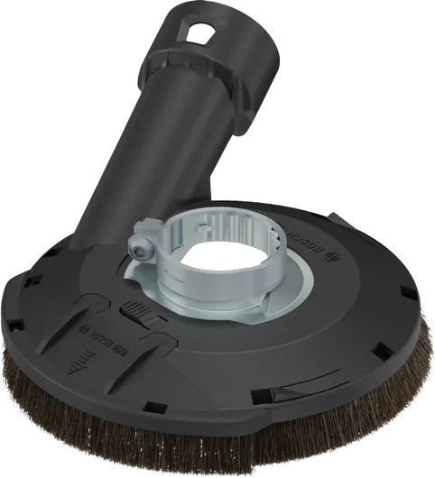 PRO 집진 후드 115/125mm 분쇄기용 Bosch PRO 먼지 배출 후드.