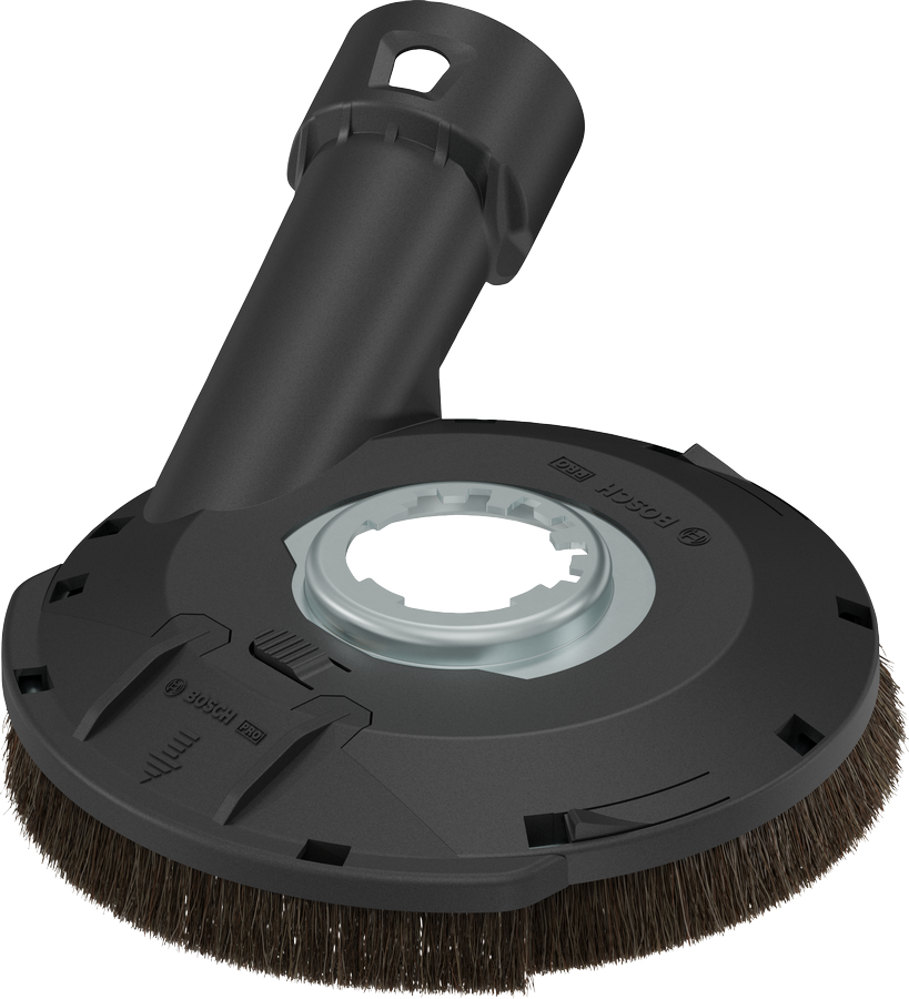 115/125mm 분쇄기용 Bosch PRO 먼지 배출 후드.