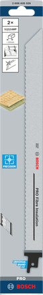 Bosch PRO 파이버 인슐레이션 S1213AWP 블레이드 2개 300mm.