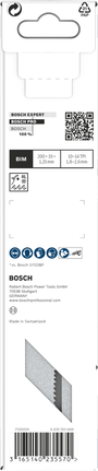 Bosch PRO 금속 파괴용 S1025VF 200×19×1.25mm 블레이드 5개.