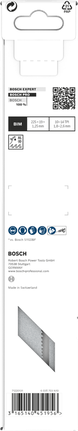 Bosch PRO 금속 파괴용 S1125VF 5개, 1.25 x 19 x 225 mm 블레이드.