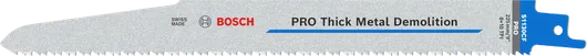 Bosch PRO 두꺼운 금속 파괴용 S1130CF 톱날.