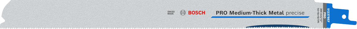 Bosch PRO 중간 두께 금속 정밀 S1237BEF 블레이드.