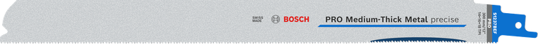 Bosch PRO 중간 두께 금속 정밀 S1237BEF 블레이드.