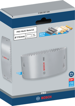 Bosch PRO 멀티 머티리얼 홀쏘 114mm.