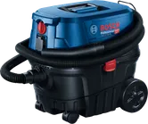 21L 용기가 있는 Bosch GAS12-25 습식/건식 추출기.