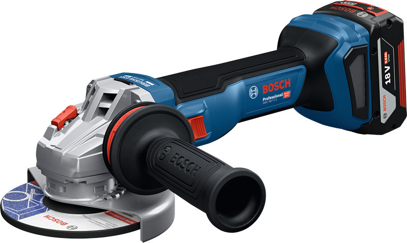 Bosch GWS 18V-11 S 무선 각도 그라인더.
