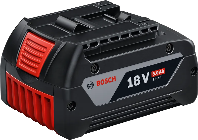 Bosch 18V 5.0Ah 리튬이온 배터리 팩.