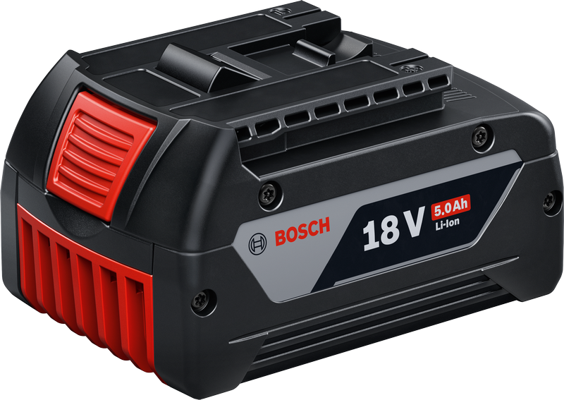 Bosch 18V 5.0Ah 리튬이온 배터리 팩.