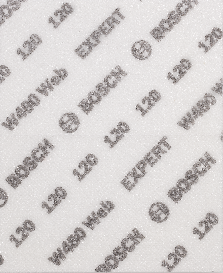 Bosch EXPERT W480 샌딩 시트 G120, 115x140mm.