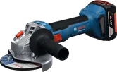 Bosch GWS 18V-8 무선 각도 그라인더, 4Ah 배터리.