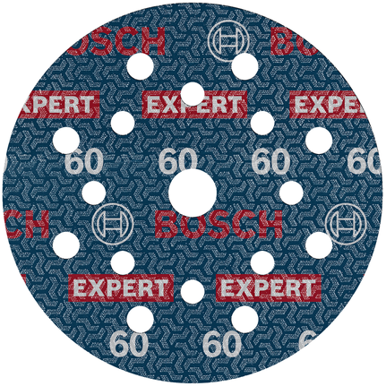 EXPERT O780 포일 샌딩 디스크, 125mm, G60 Bosch EXPERT O780 포일 샌딩 디스크 125mm 그릿 60.