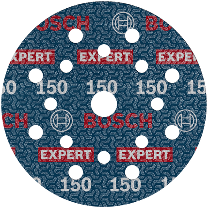 EXPERT O780 포일 샌딩 디스크, 125mm, G150 Bosch EXPERT O780 포일 샌딩 디스크 125mm 그릿 150.