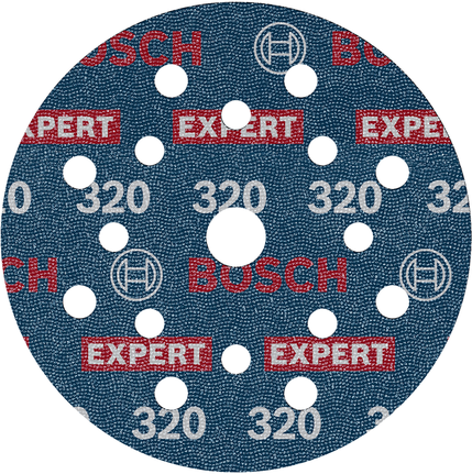 EXPERT O780 포일 샌딩 디스크, 125mm, G320 Bosch EXPERT O780 포일 샌딩 디스크 125mm 그릿 320.