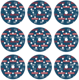 Bosch EXPERT O780 포일 샌딩 디스크 세트, 125mm 다양한 그릿.