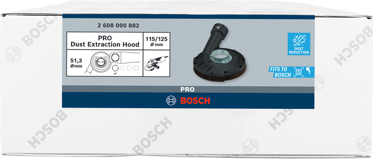 Bosch PRO 먼지 배출 후드 115/125mm.