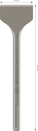 Bosch PRO SDS max-4C 스페이드 끌 80 x 300 mm.