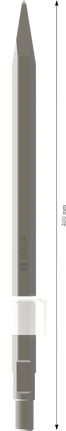 Bosch PRO HEX 19-4C 뾰족 끌, 400mm 육각형 섕크.