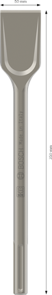 Bosch PRO SDS max-5C 스페이드 끌 50x350mm.