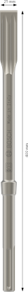 Bosch PRO SDS max-5C 평치즐 25 x 400 mm.