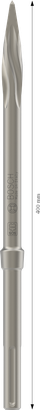 PRO SDS max-5C Bosch PRO SDS max-5C 뾰족한 끌 400mm, 철거용.