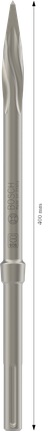 PRO SDS max-5C 포인트 치즐 400mm Bosch PRO SDS max-5C 뾰족한 끌 400mm, 철거용.