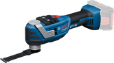 스타록 블레이드가 장착된 Bosch GOP 18V-40 멀티 툴.
