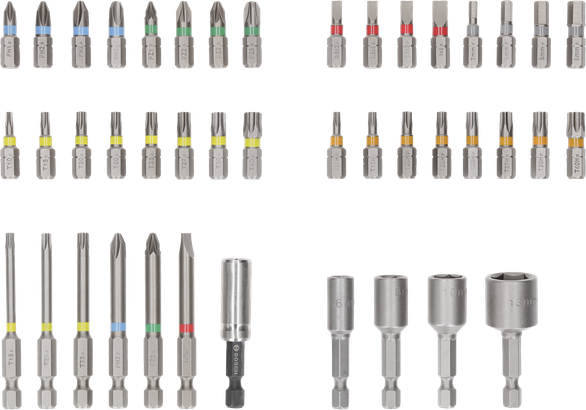 Bosch 엑스트라 하드 스크루드라이버 비트 세트 43개.