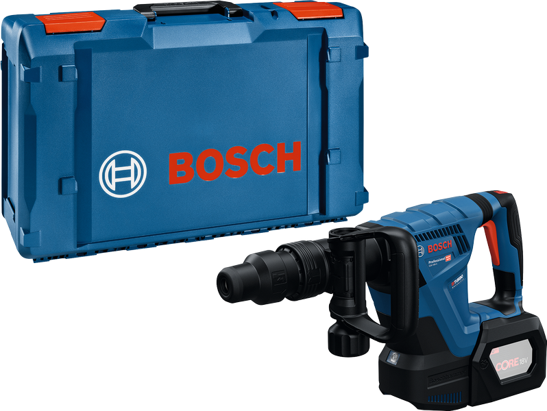Bosch GSH 18V-5 SDS-max 무선 철거 망치(케이스 포함).
