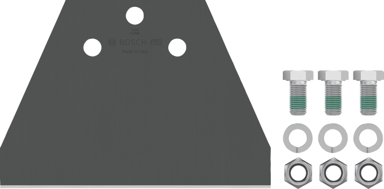 Bosch PRO SDS 플러스 바닥 스크레이퍼 교체 세트, 130mm.