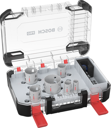 Bosch PRO 다중 소재 PC 플러스 홀 톱 세트, 9개.