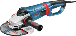 230mm 디스크가 장착된 Bosch GWS 24-230 LVI 각도 그라인더.