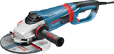 Bosch GWS 24-180 LVI 각도 그라인더는 고강도 절단 작업에 적합합니다.