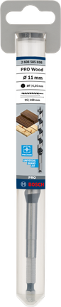 PRO Wood 어거비트, 11 x 95 x 160 mm PRO Wood 어거비트, 11 x 95 x 160 mm