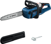 Bosch GKE 18V-40 무선 전기톱(커버와 도구 포함).