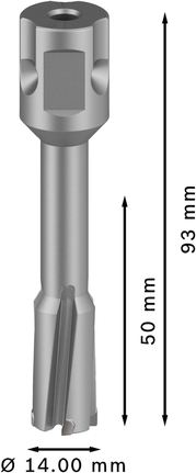 PRO Metal TCT 브로치 커터, 14 x 50 x 93mm Bosch PRO 메탈 TCT 링 커터 14x50x93mm.