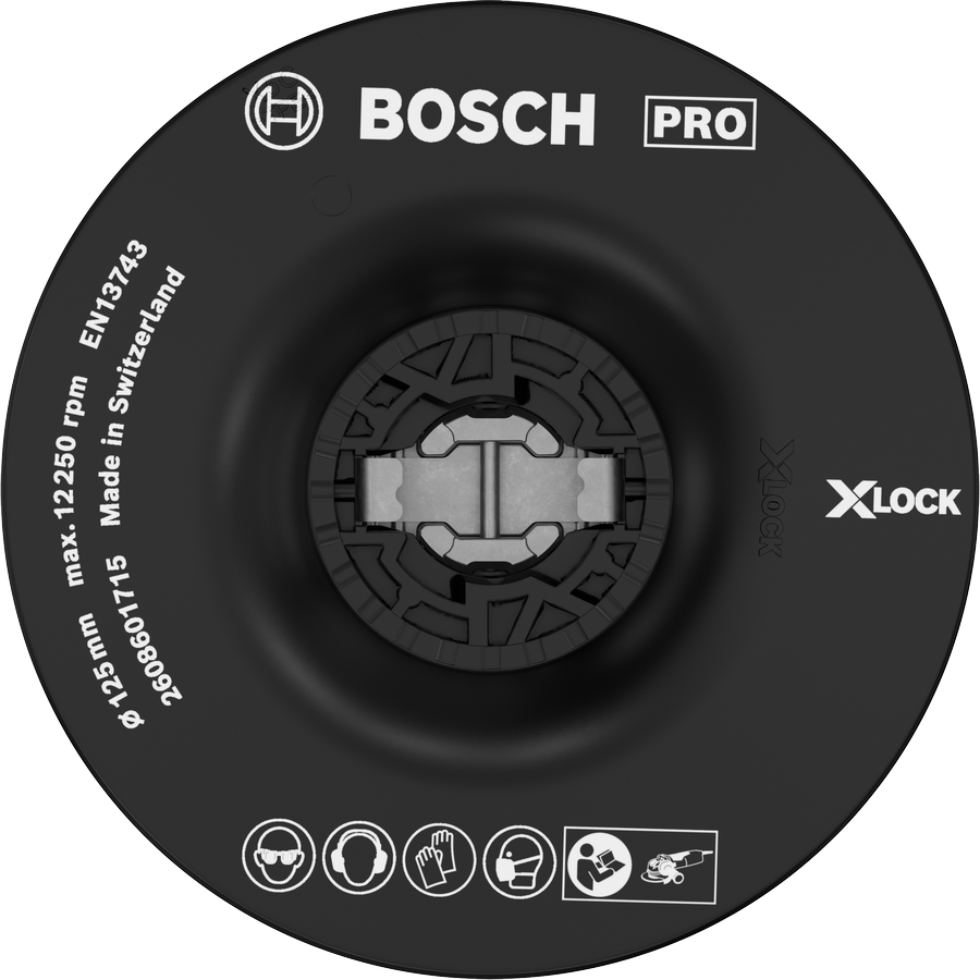 Bosch PRO 백킹 패드 미디엄 125mm X-Lock.