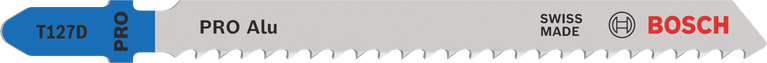 PRO Alu T127D 직쏘날, 100mm, 5개 알루미늄 절단용 Bosch PRO Alu T127D 톱날.
