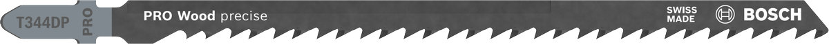 깔끔한 절단을 위한 Bosch PRO Wood Precise T344DP 톱날.