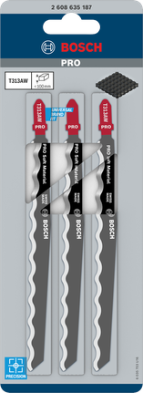 Bosch PRO T313AW 152mm 톱날 3개입.