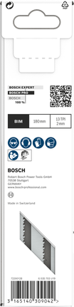 Bosch PRO 메탈 샌드위치 T718BF 톱날 180mm 3개.