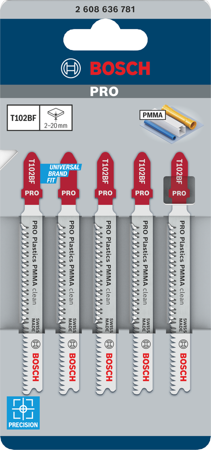 PRO Plastics PMMA clean T102BF
