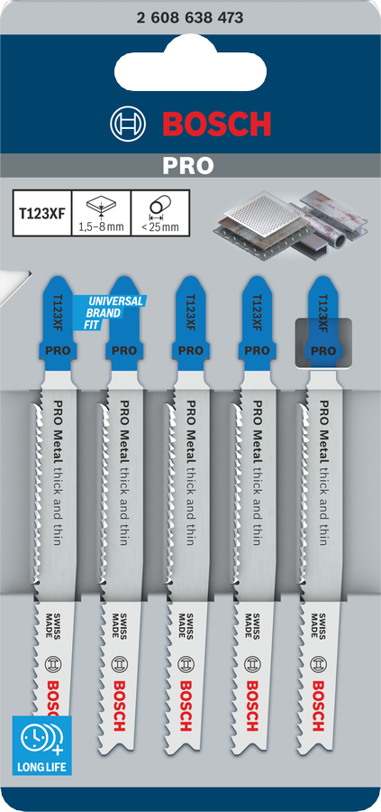 PRO Metal thick and thin T123XF