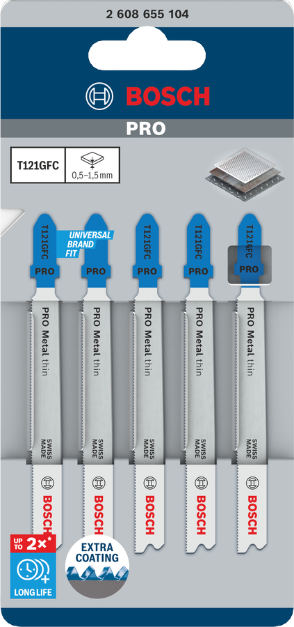 PRO Metal thin T121GFC