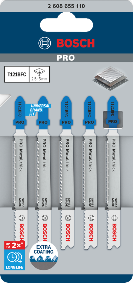 PRO Metal thick T121BFC
