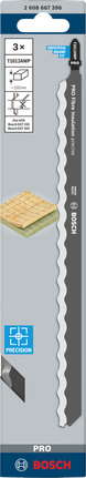 Bosch PRO 섬유 단열재 톱날 250mm 3개입.