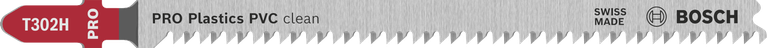Bosch PRO 플라스틱 PVC 클린 T302H 톱날.